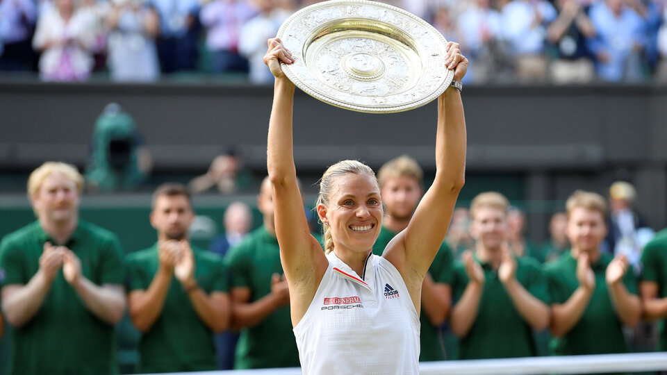 Wimbledon'da şampiyon Kerber!