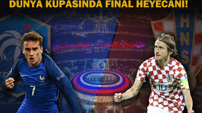 Fransa - Hırvatistan final maçı saat kaçta, hangi kanalda?