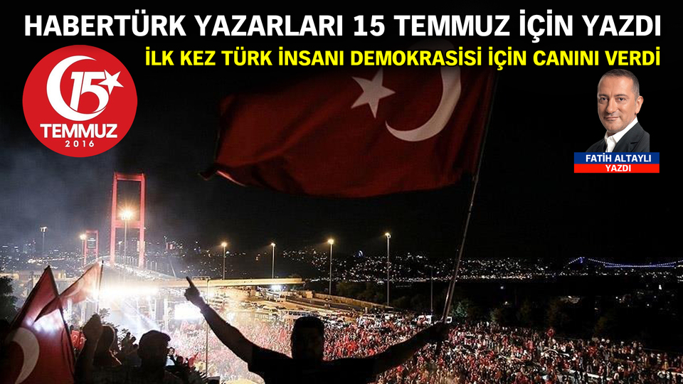 Demokrasiden şüpheniz olmasın