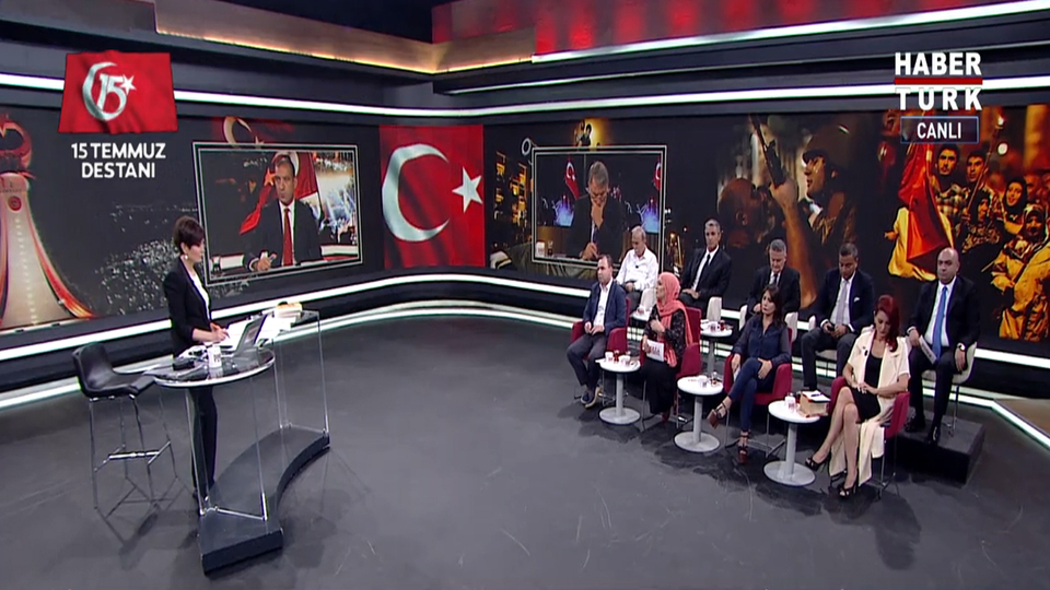 Habertürk'te 15 Temmuz özel yayını