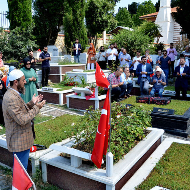 15 Temmuz şehidi gazeteci Batı Trakya'daki köyünde anıldı