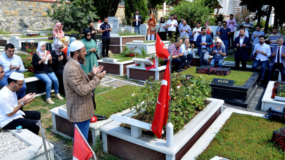 15 Temmuz şehidi gazeteci Batı Trakya'daki köyünde anıldı