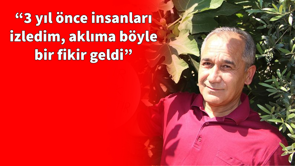 Astığı tabelayı gören koştu!
