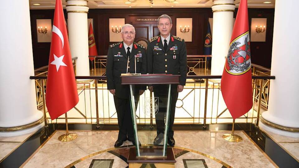 Hulusi Akar, Genelkurmay Başkanlığı görevini devretti