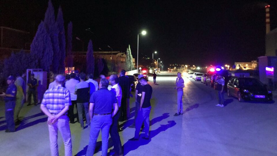 Ankara'da fabrikada patlama