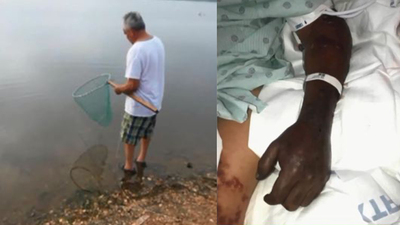 Yengeç avlamaya gitti, hayatı kabusa döndü!