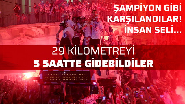 500 bin kişi karşıladılar!