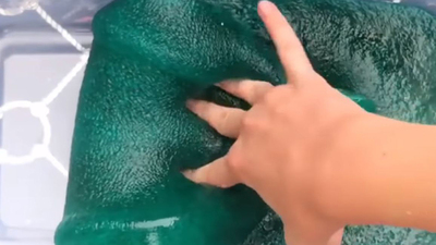 Korkunç! Slime hamurundan öyle bir şey çıktı ki...