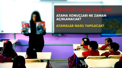 Sözleşmeli öğretmenlik tercih başvuruları başladı