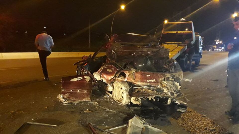 Başkent Ankara'da trafik kazası: 1 ölü, 4 yaralı