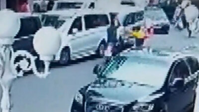 Kapkaççılara 170 bin dolarlık tekme kamerada