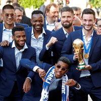 Dünya Kupası'nı kazanan Fransa'ya 'Afrika' göndermesi!