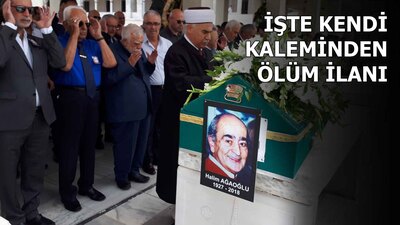 Ünlü yazarın acı günü! Ölüm ilanı vermişti...