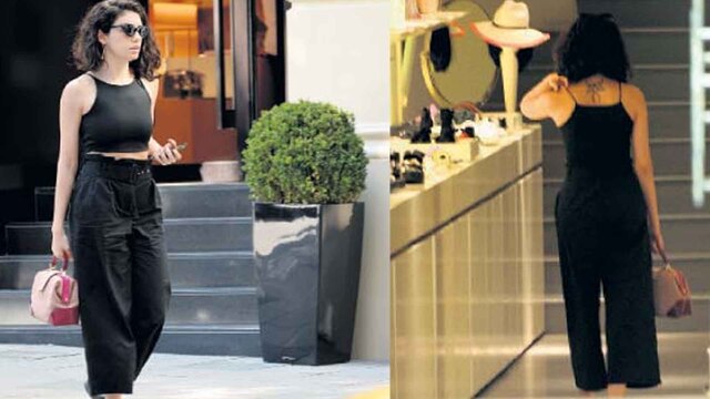 Yeni imajı dikkat çekti