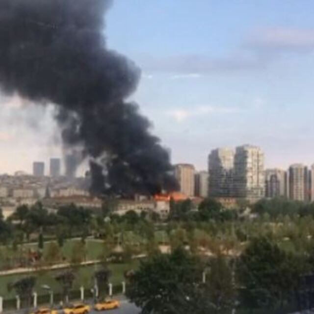 İstanbul'da büyük yangın!