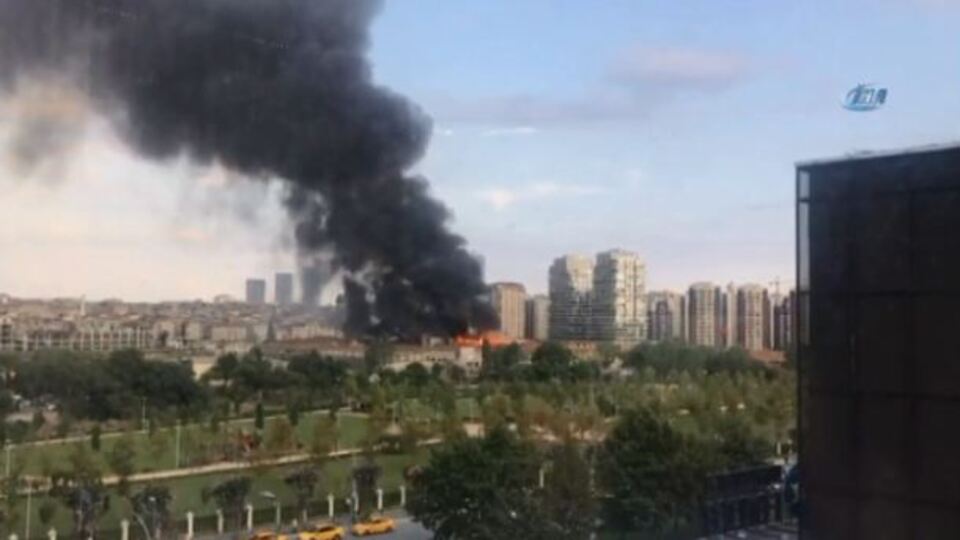 İstanbul'da büyük yangın!