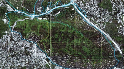 Beykoz'daki özel ormana 553 villa