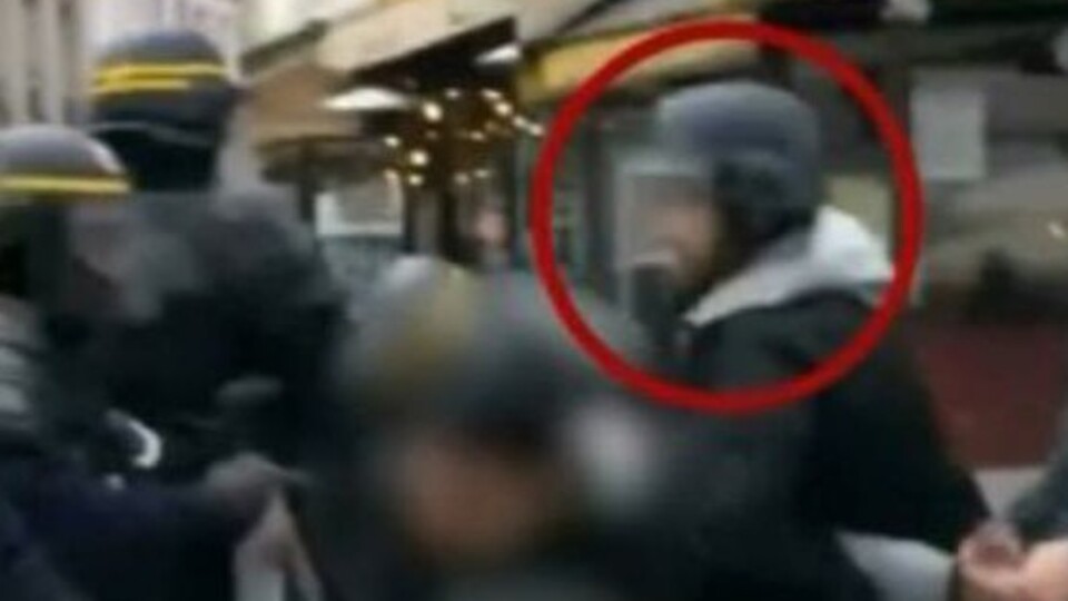 Fransa'da ilginç görüntüler... Kimliği şoke etti!