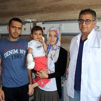 Parmağı kopan minik Zeynep'e Sağlık Bakanlığından yardım eli!