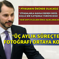 Bakan Albayrak: Piyasanın önünde olacağız