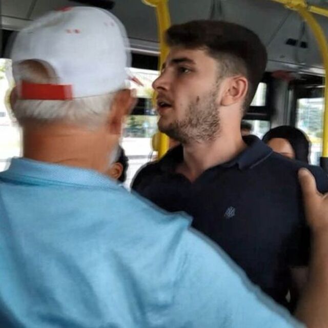 Halk otobüsünde yaşlılara yer verilmesini isteyen genç darp edildi