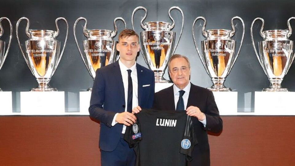 Real'e Ukraynalı kaleci!