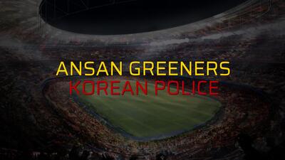 Ansan Greeners - Korean Police sahaya çıkıyor