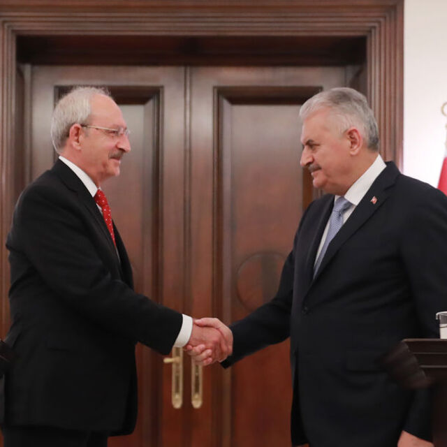 Kılıçdaroğlu'ndan Binali Yıldırım'a 'Berberoğlu' ziyareti