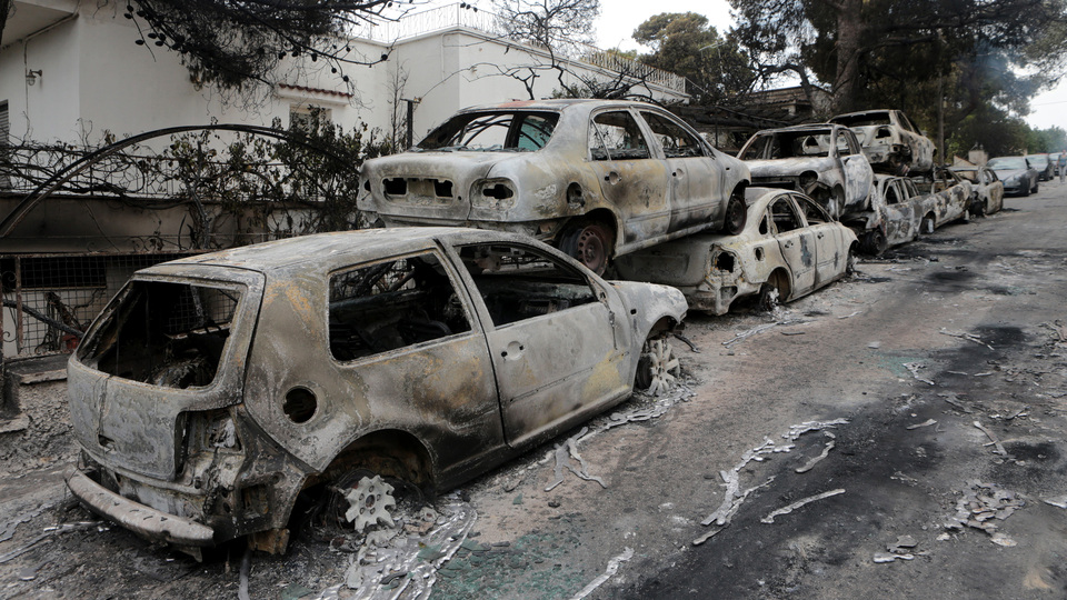 Yunan politikacılara yangın tepkisi: Fotoğrafları gazetelerde olmayacak!