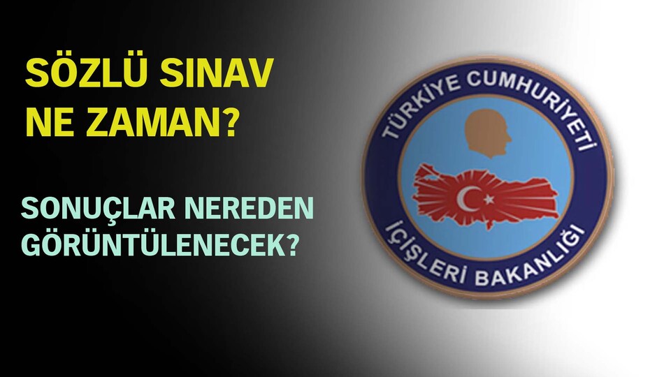 İçişleri Bakanlığı personel alımı sonuçları açıklandı!