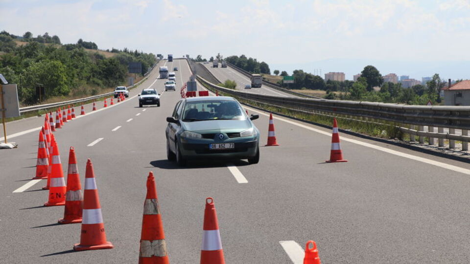Anadolu Otoyolu'nda çalışma! Trafiğe kapatılacak