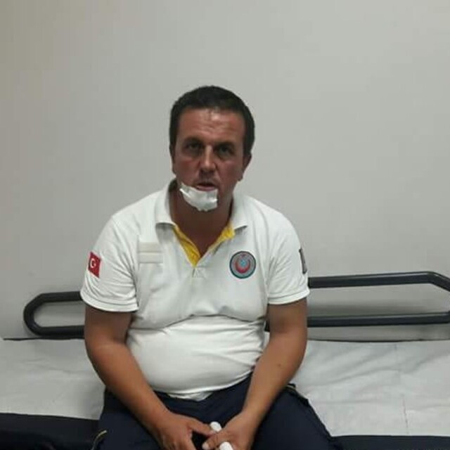 112 Acil Servis ekibine saldırı!