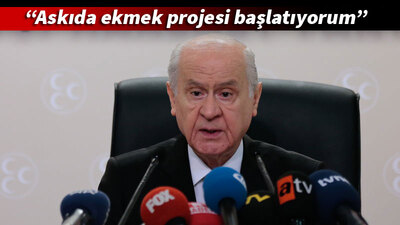 Bahçeli'den ekmeğe zam tepkisi