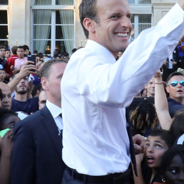 Macron meydan okudu, sonunda bu da oldu