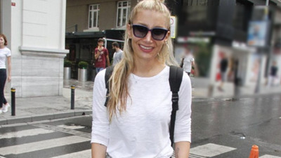 İrem Derici yağmur mağduru oldu