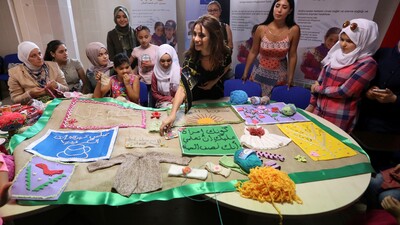 Songül Öden, Suriyeli kadınlarla buluştu