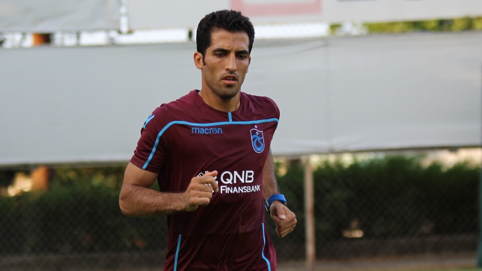 Trabzon'da yeni transfer idmana çıktı