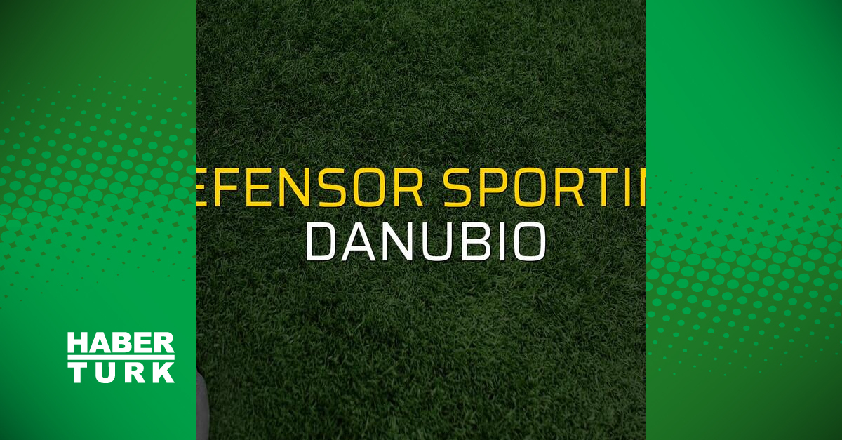 Defensor Sporting - Danubio maçı rakamları - Futbol Haberleri