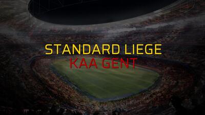 Standard Liege - KAA Gent maçı rakamları