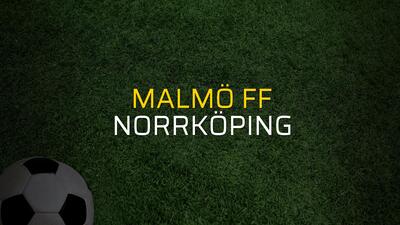Malmö FF - Norrköping maçı rakamları