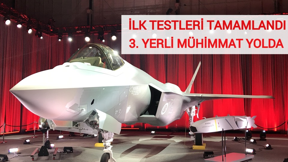 İlk testleri tamamlandı! 3. yerli mühimmat yolda