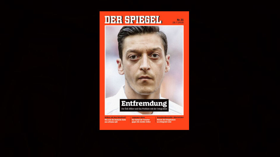 Mesut Özil, Der Spiegel'in kapağında!