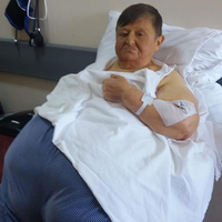 Yeşilçam'ın Şişko Nuri'si hastaneye kaldırıldı