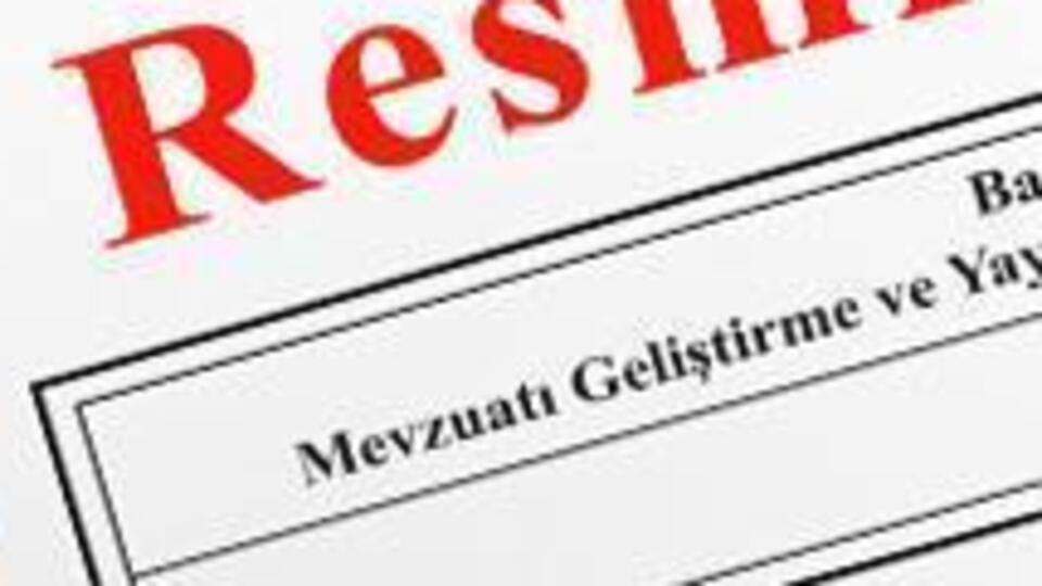 TBMM kararı Resmi Gazete'de