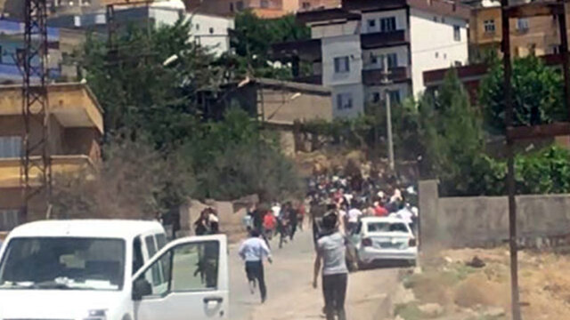 DEDAŞ ekibine saldırı! TOMA devreye girdi