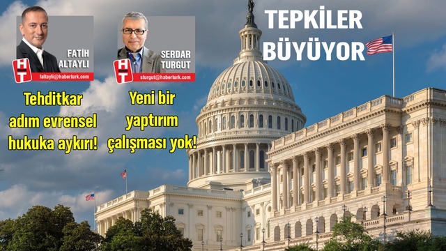 Fatih Altaylı ve Serdar Turgut ABD'nin yaptırım açıklamasını değerlendirdi