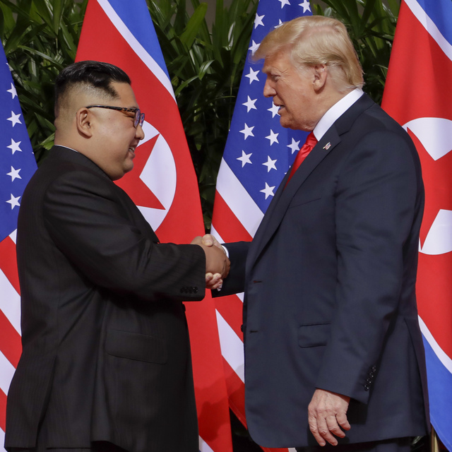 Trump'tan Kim Jong Un'a teşekkür: İple çekiyorum!