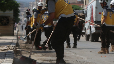 Afrin'de terörün izleri siliniyor
