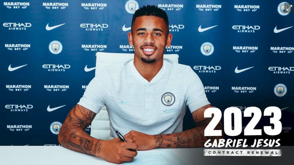 Gabriel Jesus ile 5 yıl daha