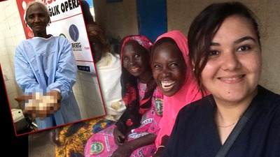 Türk doktoruna duygulandıran hediye!